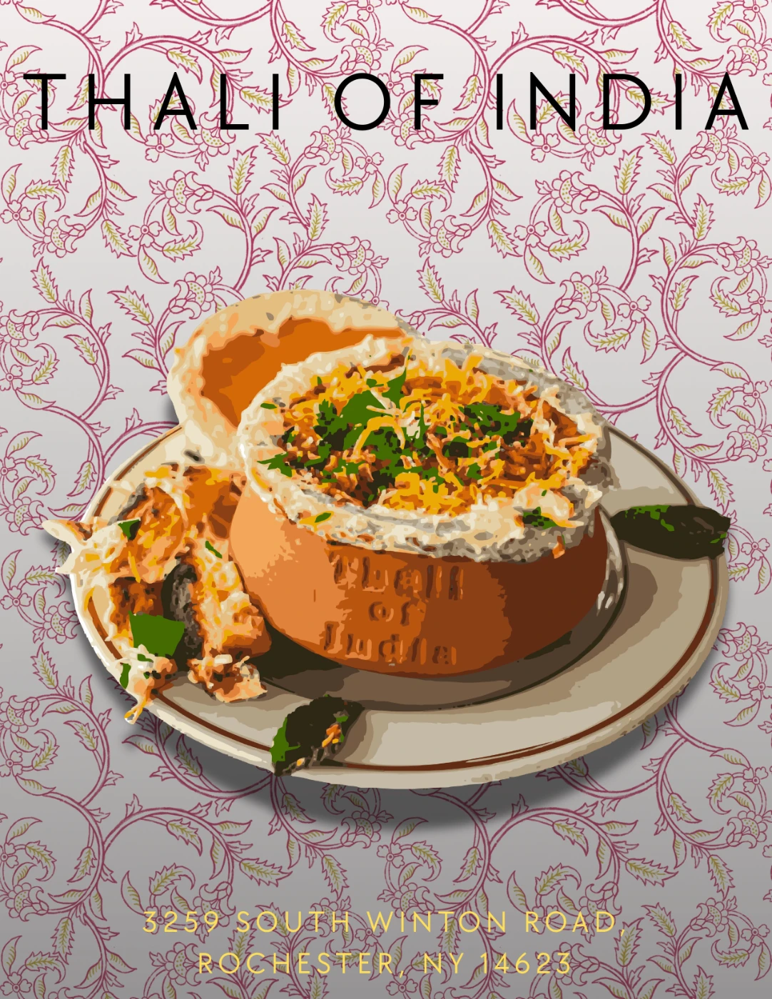Thali of India menu, page 1 of 12