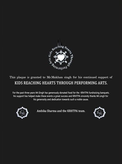 Press and awards for Thali of India